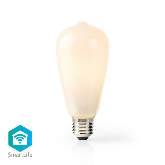 Nedis Wi-Fi Smart LED E27 Bulb ST64