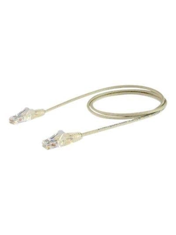 StarTech.com 0.5m CAT6 Cable - Grey Slim CAT6 Patch Cable - Snagless - LSZH - patch cable - 50 cm - grey - Grau - 0.5m