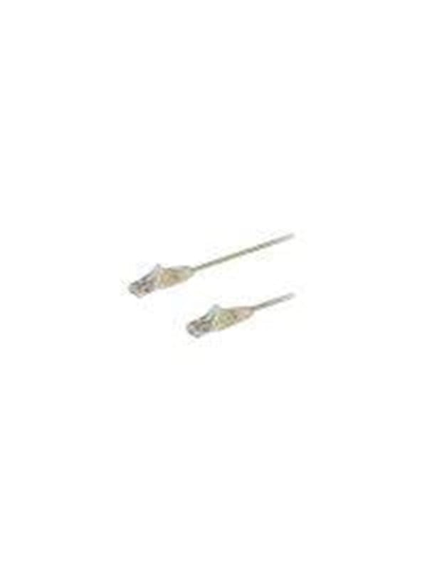 StarTech.com 2m CAT6 Cable - Grey Slim CAT6 Patch Cord - Snagless - LSZH - patch cable - 2 m - grey - Grau - 2m