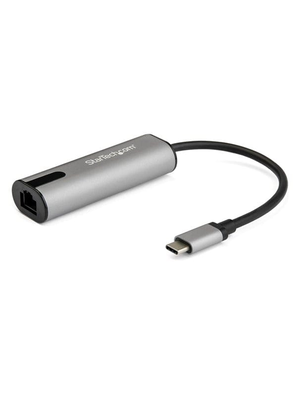 StarTech.com US2GC30 2.5GbE USB C to Ethernet Adapter NBASE-T NIC - USB 3.0 Type C 2.5/1 Gigabit/100 Mbps Multi Speed
