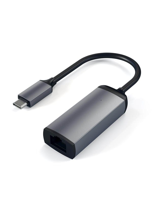 Satechi USB Type C Gigabit Ethernet Adapter Space Grey