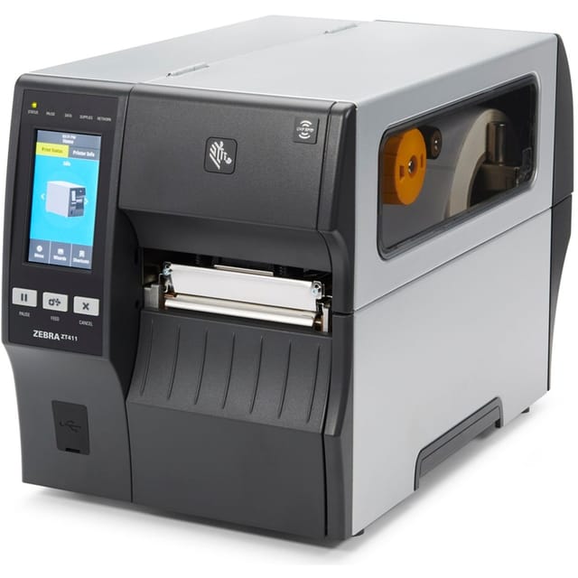 Zebra ZT400 Series ZT411 Thermal Label Printer - 203 dpi | 356 mm/s | USB 2.0 | Bluetooth 4.1