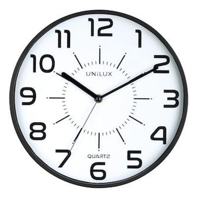 Unilux Pop Clock black