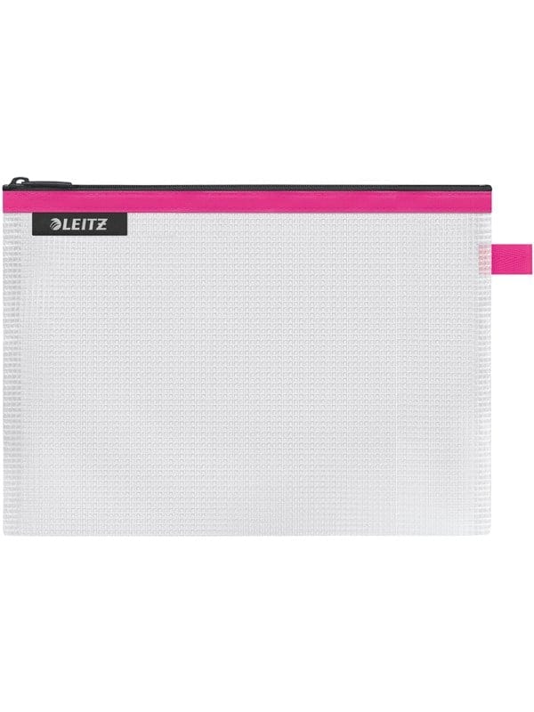 Leitz WOW Traveller Zip-Beutel wasserabweisend M Pink