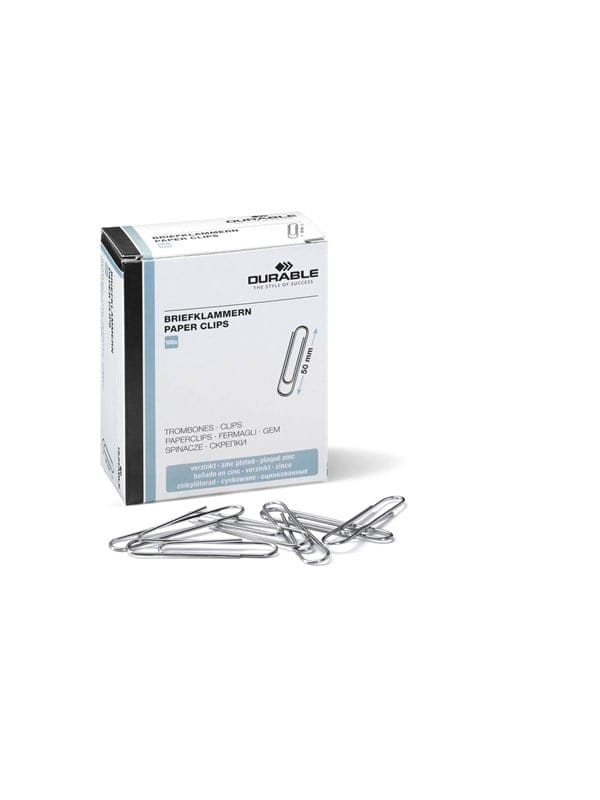 DURABLE Papir clips 50 mm zinkbelagt 100 pcs.
