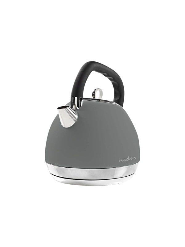 Nedis Wasserkocher KAWK520EGY - kettle - grey - Grau - 2200 W