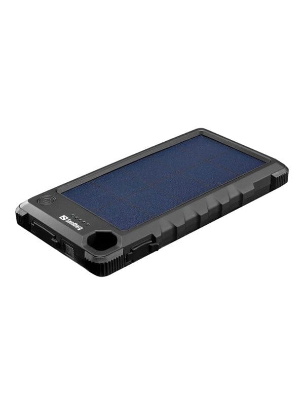 Sandberg Outdoor Solar Powerbank 10000 Powerbank (Akku) - schwarz - 10000 mAh