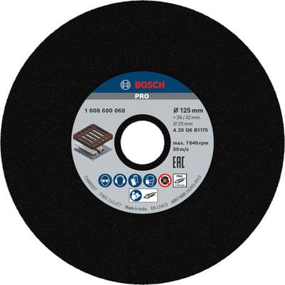 Bosch SLIBESKIVE SIC 125MM K20 GGS 6