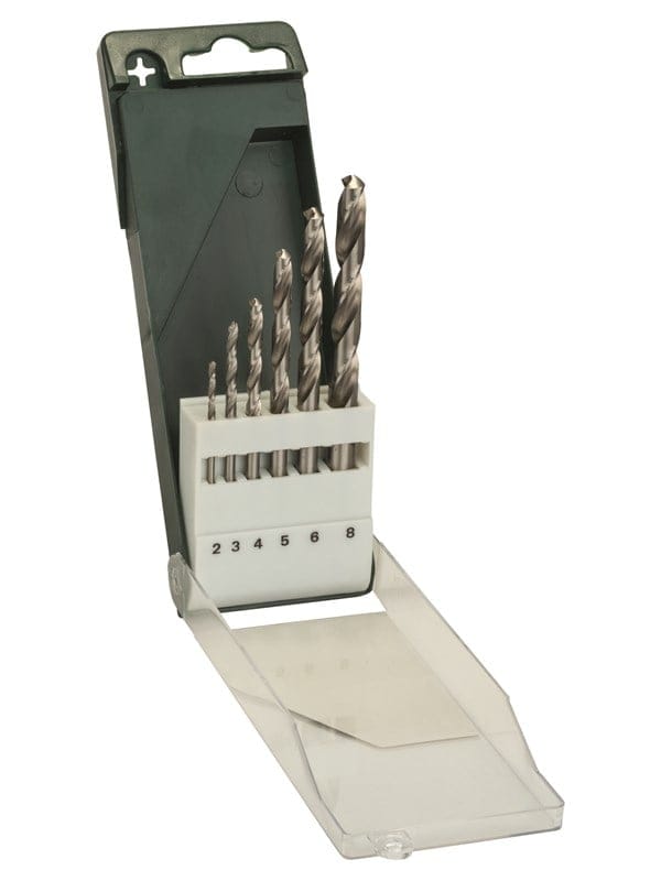 Bosch METALBORSÆT HSS-G Ø2-8MM 118GR 6 STK