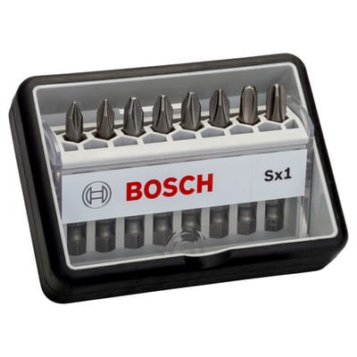 Bosch BITSSÆT SX1 PH1/2/3 XH 49MM 8 STK