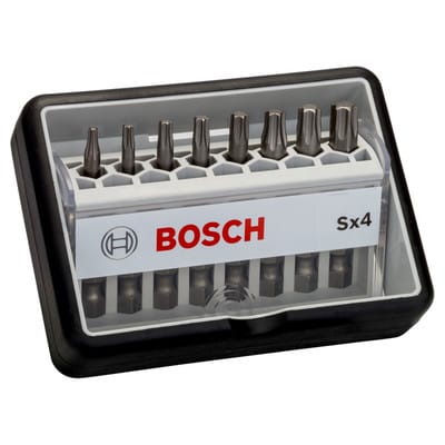 Bosch BITSSÆT SX4 T8 - 40 XH 49MM 8 STK