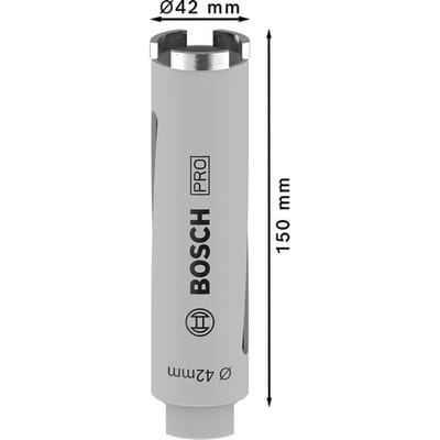 Bosch DIAMANTBOR TØR 42X150MM 1/2 BEST
