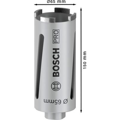 Bosch DIAMANTBOR TØR 65X150MM 1/2 BEST UNIVER