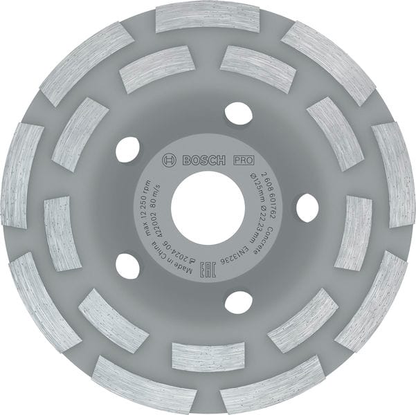 Bosch DIAMANTKOPSKIVE BETON LIFE 125X22.2MM