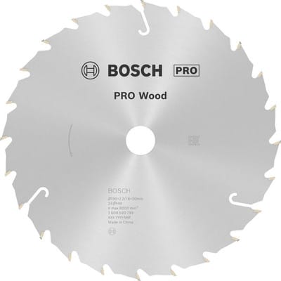 Bosch RUNDSAVKL SPEEDLINE WOOD 190X20MM 24T