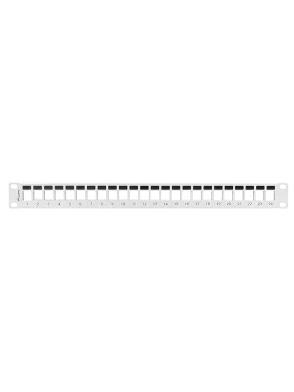 Lanberg PPKS-1024-S - patch panel (blank) - 1U - 19
