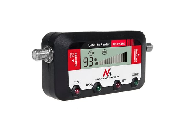 Maclean MCTV-884 - satellite signal metre