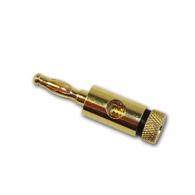 Pro Banana Plug 4mm - gold