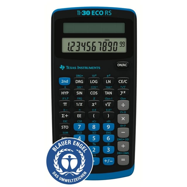 Texas Instruments TI-30 eco RS - scientific calculator