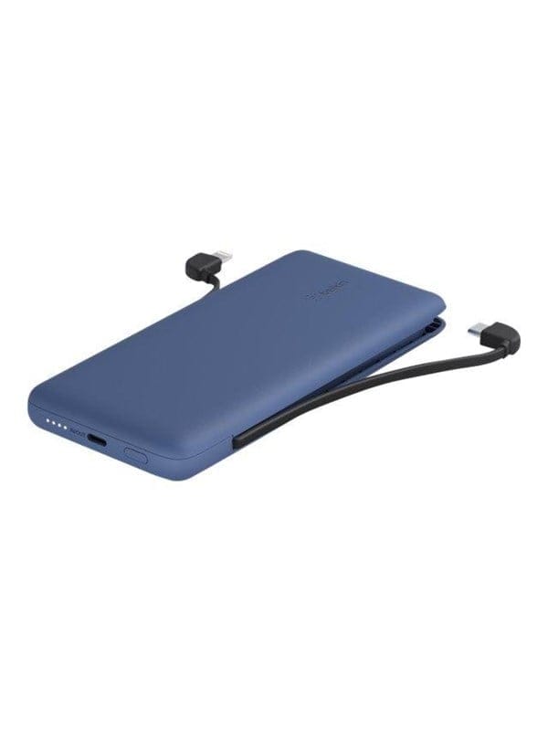 Belkin 10K PD Power Bank with Integrated Cables Powerbank (Akku) - 10000 mAh