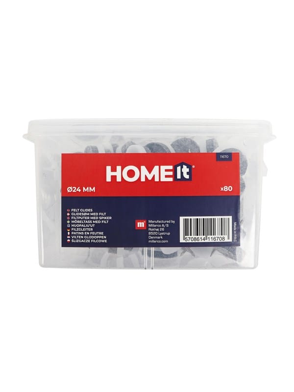 Home>it Anti-slide stud with felt Ø24mm x 80
