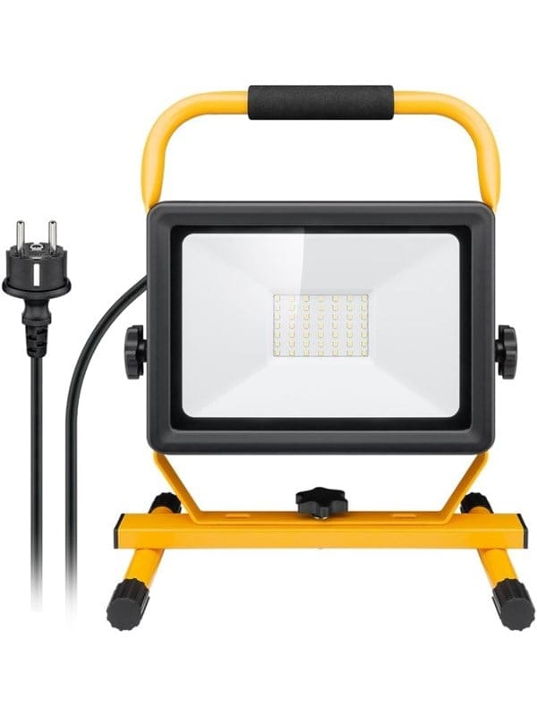 Pro LED work light with stand 50 W black-yellow 1.5