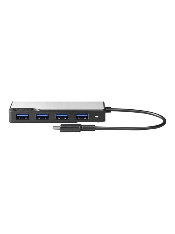 ALOGIC USB-C Fusion SWIFT 4-in-1 Hub USB-Hubs - USB 3.0 - 4 - Grau