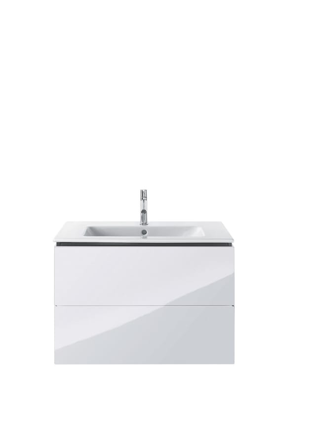 Duravit l-cube vanity unit with 2 drawers