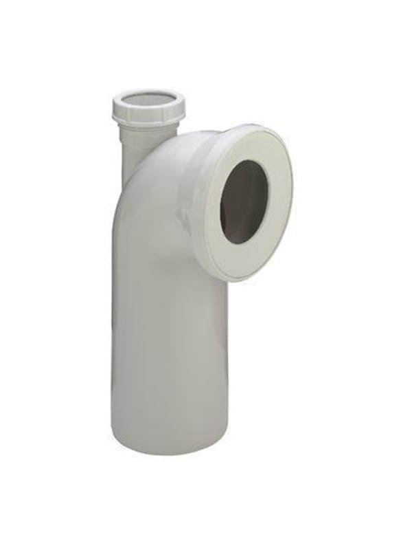 Viega Toilet bend 90° with 40 mm stud plastic/white