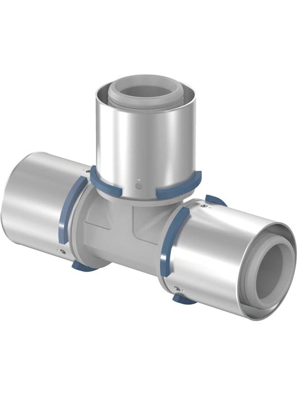 Uponor s-press composite tee 75 x 75 x 75 mm