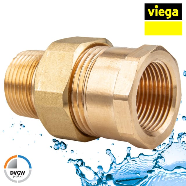 Viega Union socket - nipple 2" gunmetal
