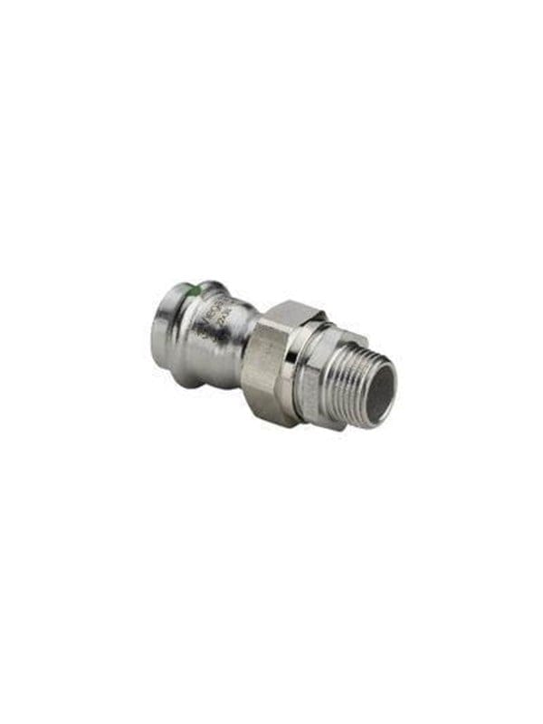 Viega Sanpress Inox transition fitting 35 x 1 1/4" Stainless steel / glossy