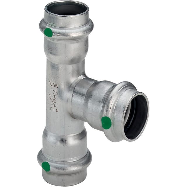 Viega Sanpress Inox T-piece 35 mm stainless steel