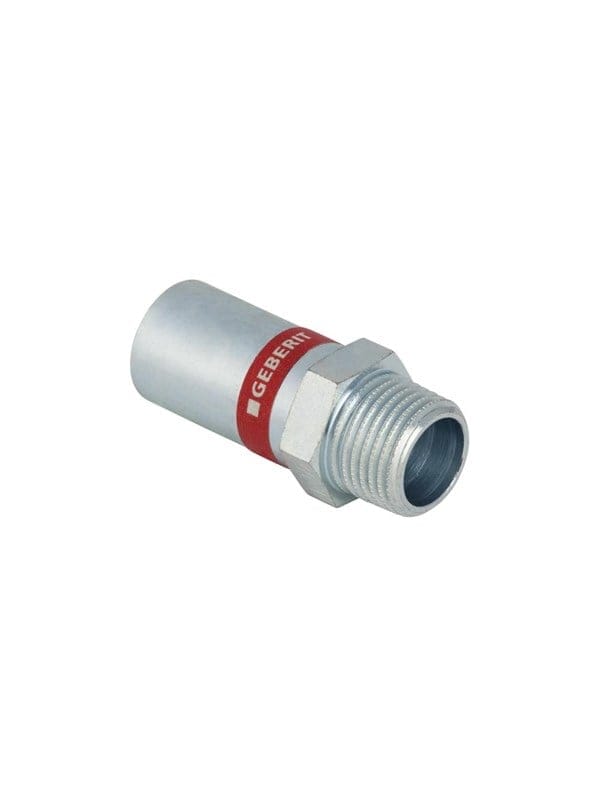 Geberit Adapter mt w/ plend cst d15-r1/2 zn-pl