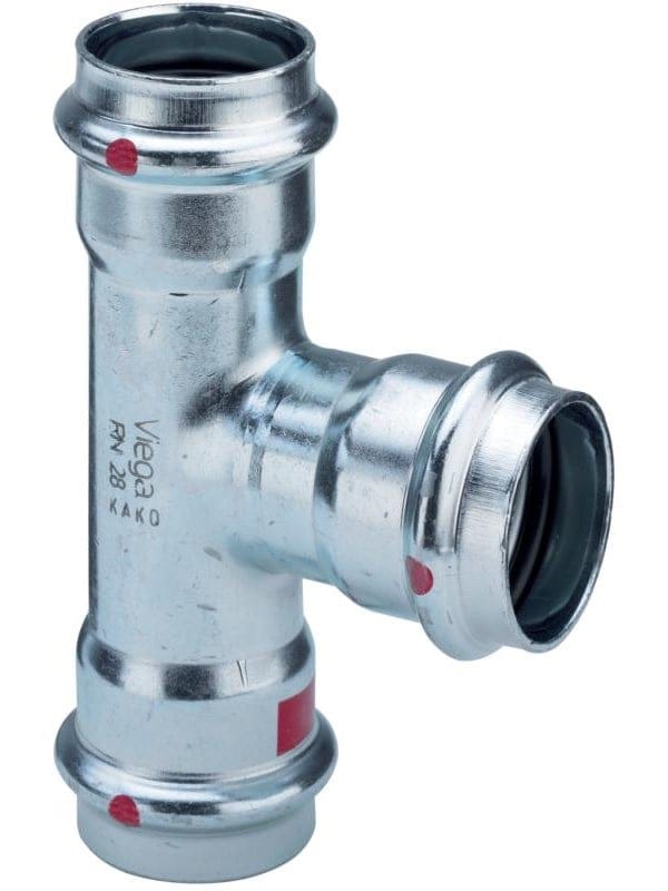 Viega Prestabo XL T-piece 76.1 mm galvanized steel