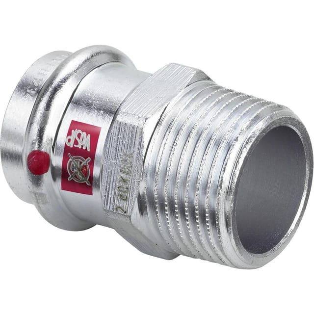 Viega Prestabo transition 54 x 2" sleeve/nipple galvanized steel
