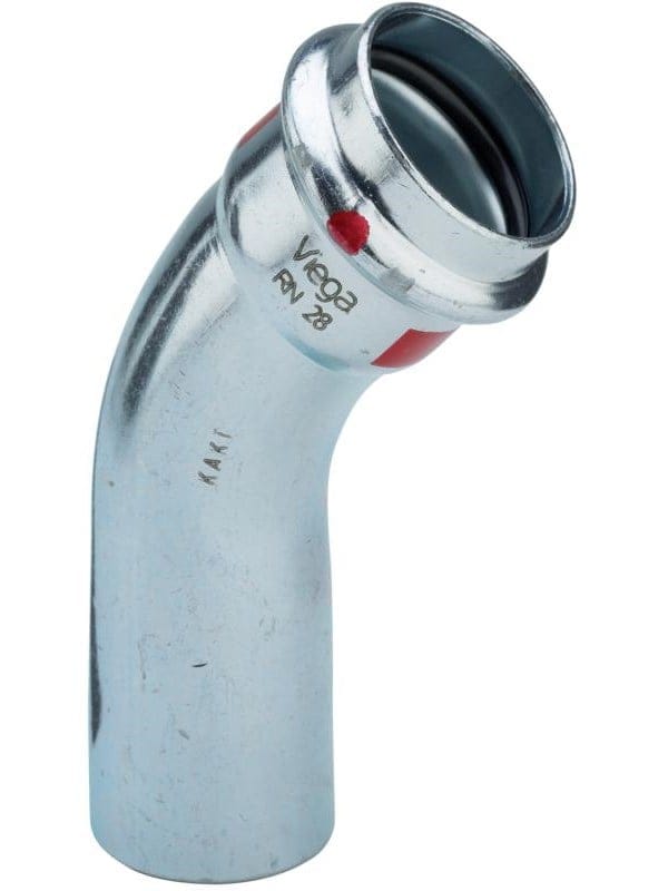 Viega Prestabo XL bend 45° 88.9 Steel/Galvanized 597702
