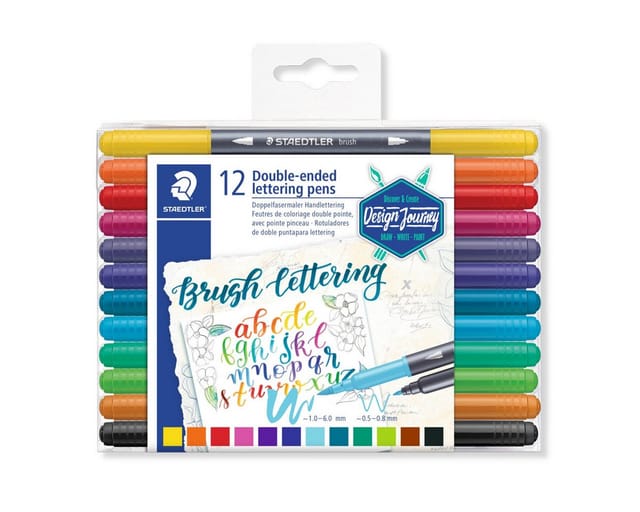 Staedtler Double-ended brush pens 12 pcs