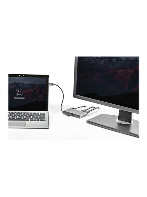 StarTech.com Thunderbolt 3 Mini Dock - 2× HDMI - 1GbE