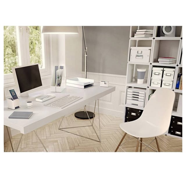Leitz WOW Stehsammler Duo Colour Weiß