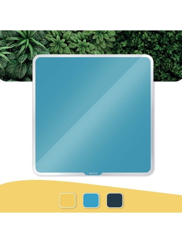 Leitz Cosy Whiteboard aus Glas 45 x 45 cm Sanftes Blau