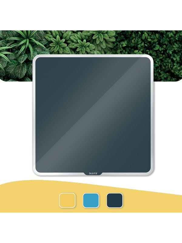 Leitz Cosy Whiteboard aus Glas 45 x 45 cm Samtgrau