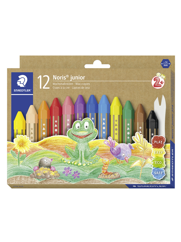 Staedtler Wax crayon Noris junior 12pcs box