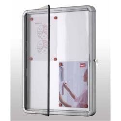 Nobo Premium Plus Schaukasten für den Innenbereich 8 x A4, magnetisch, Klapptür