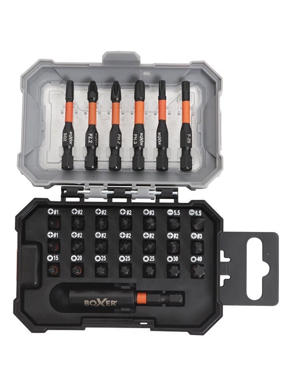 Boxer Impact bit set - 28 pieces