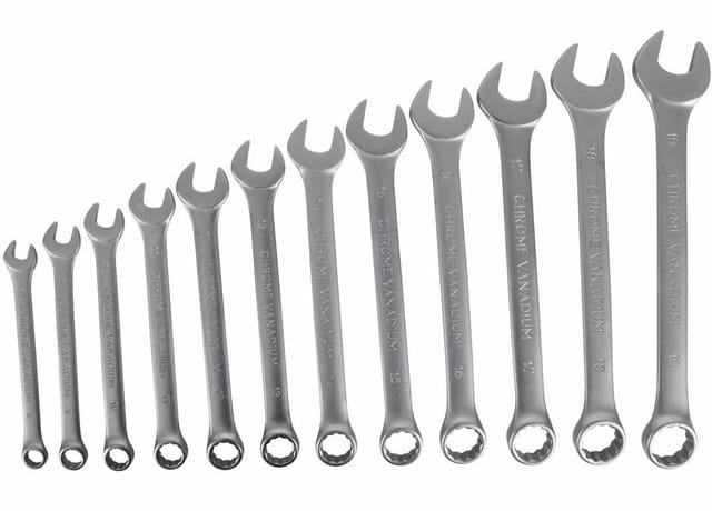 Boxer Combination spanner set - 12 pcs.