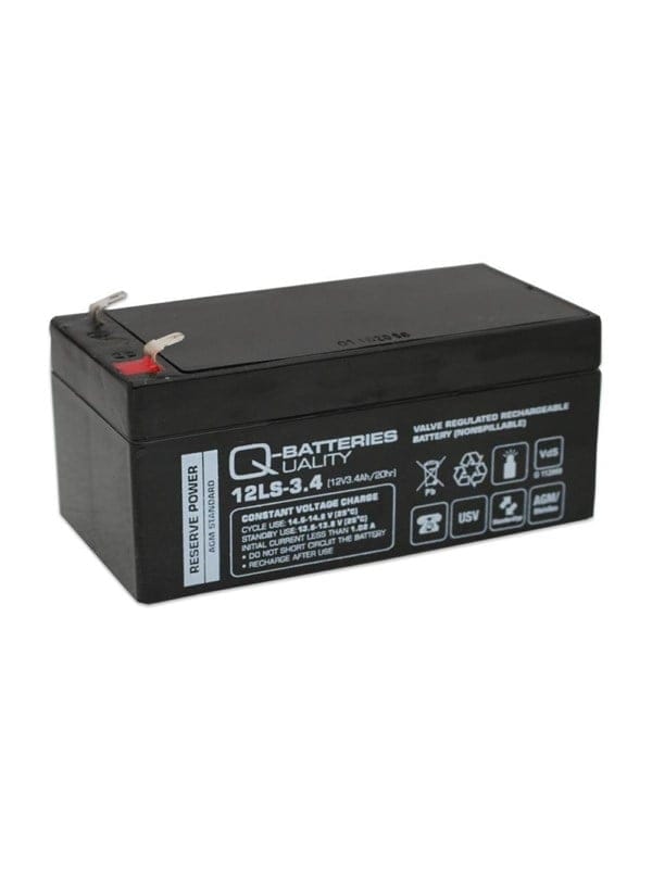 Lakuda Q-batteries 12v-3.4ah 134x67x61