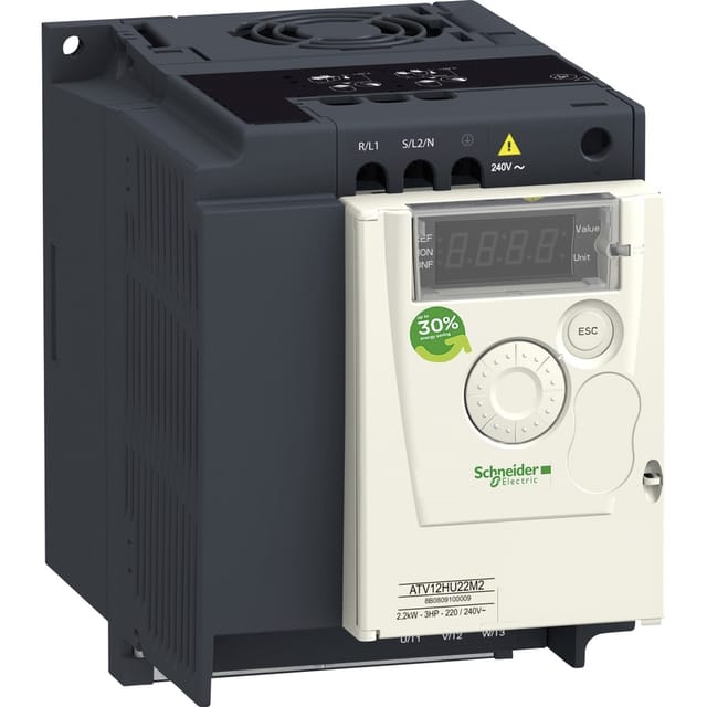 Schneider Electric Atv12 2.2kw 240v 1ph heatsink tb