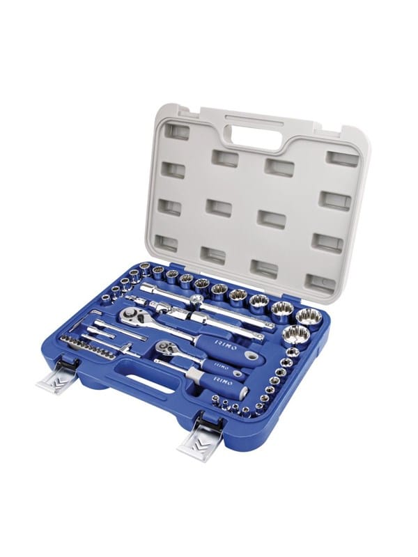 Irimo 1/4-1/2 socket set af sizes 53 pcs