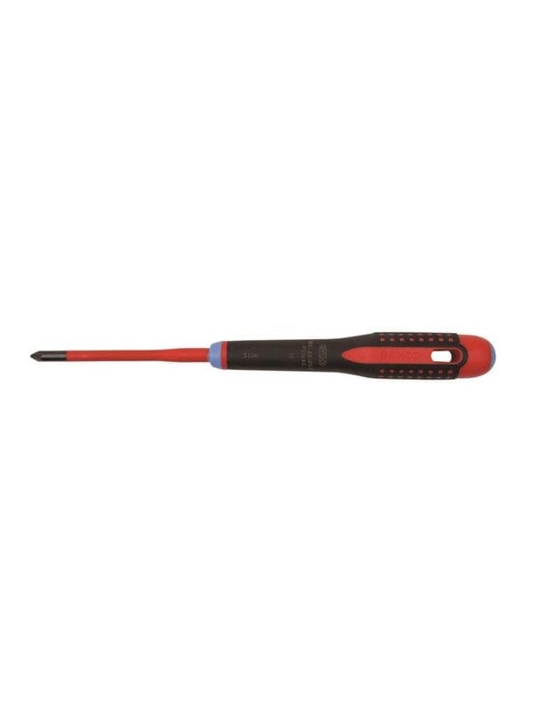 BAHCO 8810sl insulated ergo pozidriv screwdrivers with slim blades pz1x80